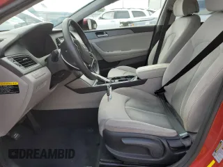 2017 Hyundai Sonata 2.4L with VIN 5NPE24AF3HH516541, listed as a Copart auction lot 52122975 with 117,206 mi miles and Salvage Title. Bid and sale history available at carsss.com. Image 7.