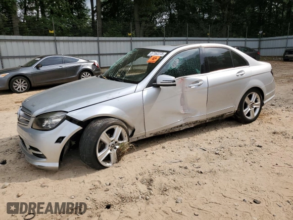 2011 Mercedes-Benz C 300 Sport с VIN WDDGF5EB2BA517095, выставлен на аукционе Copart как лот 57162275 с пробегом Не указан миль и Списание • Salvage title. История ставок и продаж доступна на DreamBid. Изображение 1.