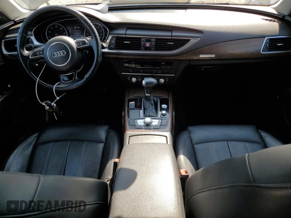 2015 Audi A7 3.0 Prestige with VIN WAU2GAFCXFN009065, listed as a Copart auction lot 72945554 with 127,690 mi miles and Salvage Title. Bid and sale history available at carsss.com. Image 8.