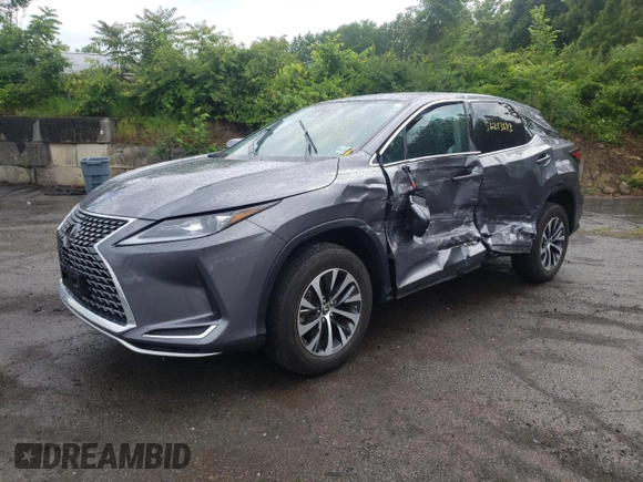 2021 Lexus RX with VIN 2T2AZMDA6MC262682, listed as a Copart auction lot 56213693 with 25,937 mi miles. Bid and sale history available at carsss.com. Image 1.