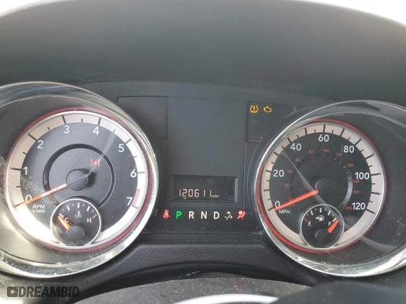 2016 Dodge Grand Caravan SE with VIN 2C4RDGBG5GR372139, listed as a Copart auction lot 52327315 with 120,611 mi miles and Salvage Title. Bid and sale history available at carsss.com. Image 9.