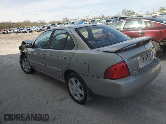 2006 Nissan Sentra S z VIN 3N1CB51D56L581421, wystawiony jako Copart lot #50852175 z przebiegiem 151 273 mil mil oraz Szkoda całkowita • Salvage title. Historia ofert i sprzedaży dostępna na DreamBid. Obrazek 2.