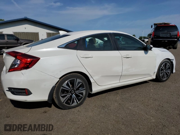 2016 Honda Civic EX-T with VIN 19XFC1F39GE025313, listed as a Copart auction lot 59542395 with 60,624 mi miles and Clean title. Bid and sale history available at DreamBid. Image 3.