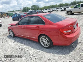 2014 Mercedes-Benz C 250 Sport with VIN WDDGF4HB8ER310433, listed as a Copart auction lot 59600615 with 73,189 mi miles and Salvage title. Bid and sale history available at DreamBid. Image 2.