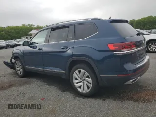 2021 Volkswagen Atlas SEL with VIN 1V2BP2CAXMC566223, listed as a Copart auction lot 56785655 with 101,229 mi miles and Salvage title. Bid and sale history available at DreamBid. Image 2.