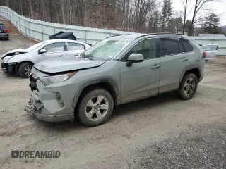 2020 Toyota RAV4 XLE with VIN JTMP1RFV4LD048990, listed as a Copart auction lot 85850564 with 122,230 mi miles and Salvage Title. Bid and sale history available at carsss.com. Image 1.