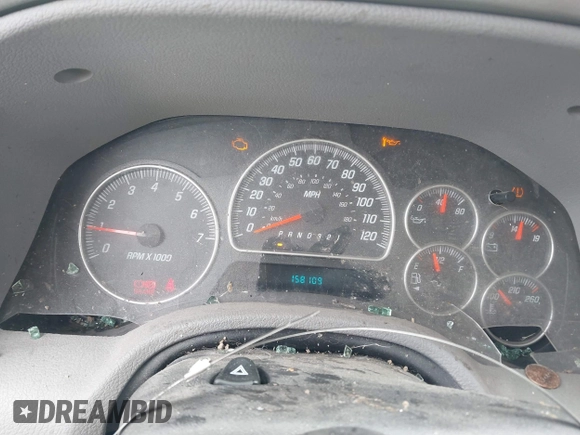 2007 GMC Envoy SLE with VIN 1GKDS13S272278285, listed as a IAAI auction lot 40006486 with 158,109 mi miles. Bid and sale history available at carsss.com. Image 7.