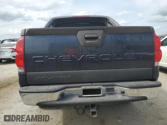 2004 Chevrolet Avalanche Z66 with VIN 3GNEC12T04G310071, listed as a Copart auction lot 54579065 with 202,918 mi miles and Salvage title. Bid and sale history available at DreamBid. Image 6.