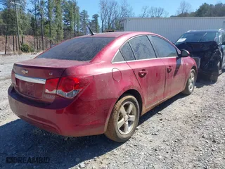 2011 Chevrolet Cruze LT w/2LT with VIN 1G1PG5S99B7182058, listed as a IAAI auction lot 41827167 with 174,092 mi miles. Bid and sale history available at carsss.com. Image 4.