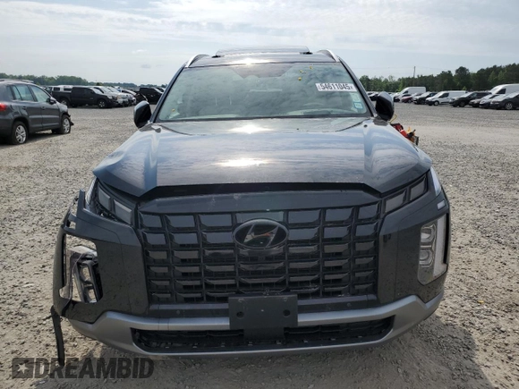 2024 Hyundai Palisade Limited z VIN KM8R5DGE0RU785025, wystawiony jako Copart lot #54611045 z przebiegiem 7 477 mil mil oraz Szkoda całkowita • Salvage title. Historia ofert i sprzedaży dostępna na DreamBid. Obrazek 5.