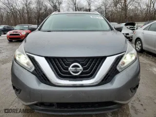 2017 Nissan Murano Platinum with VIN 5N1AZ2MH7HN122502, listed as a Copart auction lot 86491214 with 0 mi miles and Salvage Title. Bid and sale history available at carsss.com. Image 5.