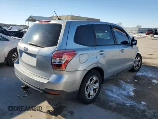 2014 Subaru Forester 2.5i with VIN JF2SJAAC0EG543028, listed as a Copart auction lot 87548485 with 0 mi miles and Salvage Title. Bid and sale history available at carsss.com. Image 3.