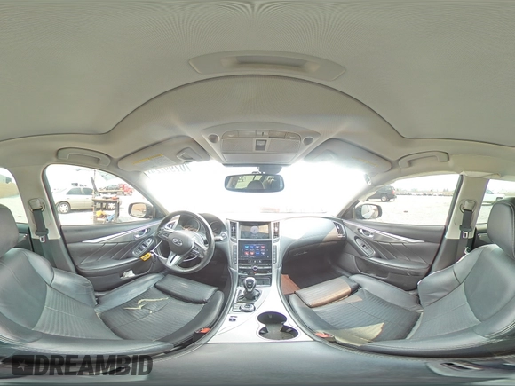 2019 Infiniti Q50 3.0t Signature Edition with VIN JN1EV7APXKM540949, listed as a Copart auction lot 70799224 with 85,408 mi miles and Salvage Title. Bid and sale history available at carsss.com. Image 13.