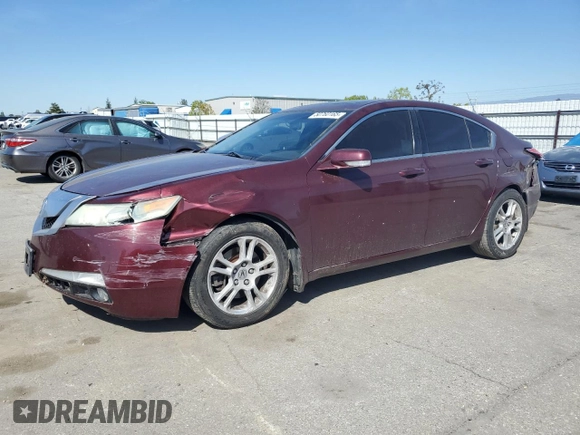 2010 Acura TL with VIN 19UUA8F28AA002257, listed as a Copart auction lot 50760165 with 203,594 mi miles and Salvage Title. Bid and sale history available at carsss.com. Image 1.
