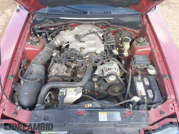 2001 Ford Mustang Deluxe with VIN 1FAFP44441F135562, listed as a IAAI auction lot 42343630 with 156,394 mi miles and . Bid and sale history available at DreamBid. Image 18.