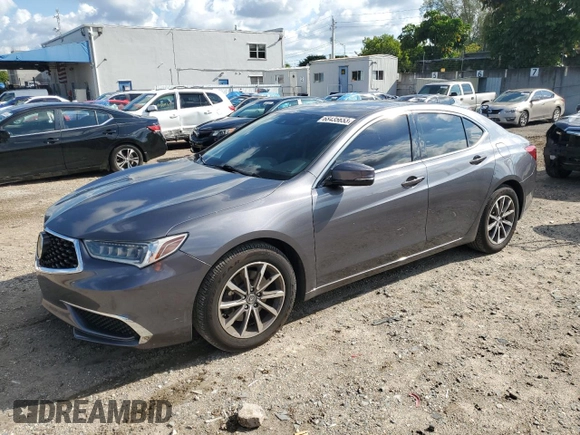 2020 Acura TLX with VIN 19UUB1F35LA014785, listed as a Copart auction lot 68435653 with 43,019 mi miles and Salvage title. Bid and sale history available at DreamBid. Image 1.