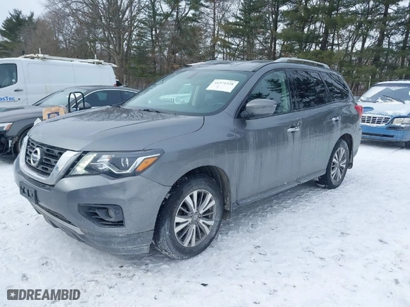 2018 Nissan Pathfinder SV with VIN 5N1DR2MM6JC613929, listed as a IAAI auction lot 41371228 with 93,110 mi miles. Bid and sale history available at carsss.com. Image 2.