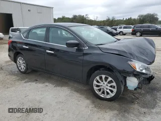 2018 Nissan Sentra SV with VIN 3N1AB7AP5JY289339, listed as a Copart auction lot 43623725 with 84,516 mi miles and Salvage Title. Bid and sale history available at DreamBid. Image 4.