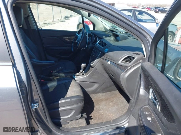2015 Buick Encore Convenience with VIN KL4CJBSB8FB038636, listed as a IAAI auction lot 41846849 with 160,687 mi miles. Bid and sale history available at carsss.com. Image 5.