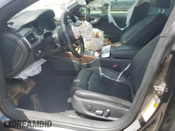 2016 Audi A7 Prestige with VIN WAU2GAFC1GN031845, listed as a Copart auction lot 59762435 with Not provided miles and Salvage title. Bid and sale history available at DreamBid. Image 7.