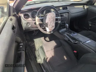 2014 Ford Mustang V6 with VIN 1ZVBP8EM7E5299993, listed as a Copart auction lot 50263105 with 127,889 mi miles and Salvage title. Bid and sale history available at DreamBid. Image 8.