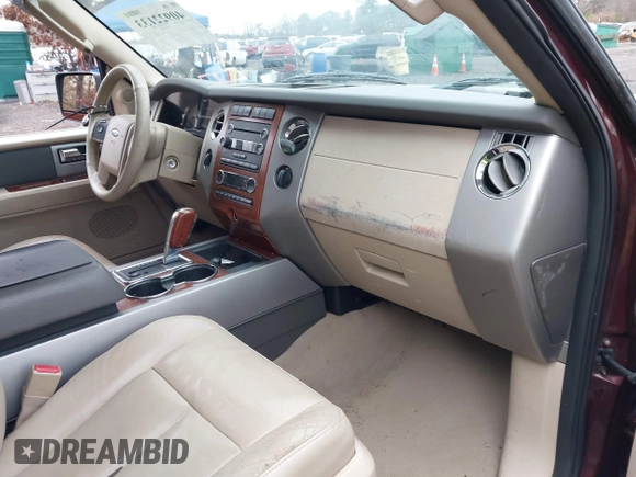 2009 Ford Expedition Eddie Bauer z VIN 1FMFU18529EA71331, wystawiony jako IAAI lot #40922133 z przebiegiem 114 211 mil mil oraz . Historia ofert i sprzedaży dostępna na DreamBid. Obrazek 5.