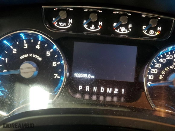 2013 Ford F-150 XL with VIN 1FTFW1ET9DFC77475, listed as a Copart auction lot 85060294 with 103,535 mi miles and Salvage Title. Bid and sale history available at carsss.com. Image 9.