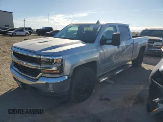 2016 Chevrolet Silverado 1500 LT with VIN 1GCUKREC4GF229484, listed as a Copart auction lot 83385464 with 135,158 mi miles and Salvage Title. Bid and sale history available at DreamBid. Image 1.