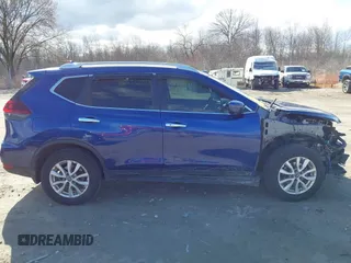 2018 Nissan Rogue SV with VIN KNMAT2MV7JP605154, listed as a IAAI auction lot 42046756 with 90,572 mi miles. Bid and sale history available at carsss.com. Image 13.