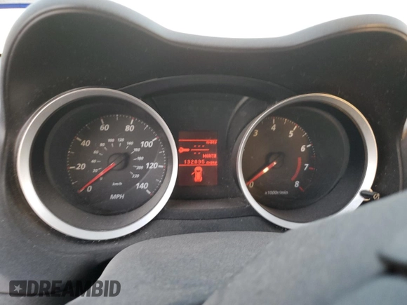 2010 Mitsubishi Lancer DE with VIN JA32U1FU2AU023608, listed as a Copart auction lot 77461714 with 132,895 mi miles and Salvage Title. Bid and sale history available at DreamBid. Image 9.