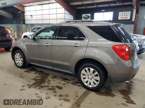 2011 Chevrolet Equinox LTZ z VIN 2CNFLGE52B6441939, wystawiony jako Copart lot #56030665 z przebiegiem 101 638 mil mil oraz Szkoda całkowita • Salvage title. Historia ofert i sprzedaży dostępna na DreamBid. Obrazek 2.