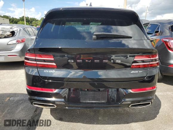 2024 Genesis GV80 Prestige Signature с VIN KMUHCESC8RU167319, выставлен на аукционе Copart как лот 74334074 с пробегом Не указан миль и На запчасти • Non repairable. История ставок и продаж доступна на DreamBid. Изображение 6.