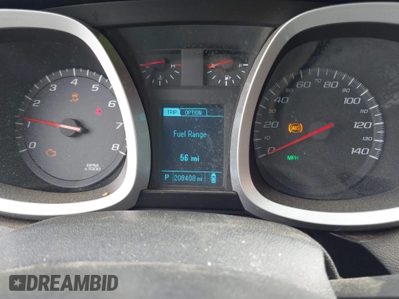 2015 Chevrolet Equinox LS with VIN 2GNALAEK8F6132085, listed as a IAAI auction lot 41918037 with 208,408 mi miles. Bid and sale history available at carsss.com. Image 7.