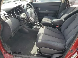 2008 Nissan Versa 1.8 S with VIN 3N1BC11E08L374304, listed as a Copart auction lot 50852395 with 166,168 mi miles and Salvage Title. Bid and sale history available at carsss.com. Image 7.