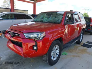 2021 Toyota 4Runner SR5 with VIN JTEEU5JR9M5232380, listed as a IAAI auction lot 42270096 with 84,329 mi miles and . Bid and sale history available at DreamBid. Image 2.