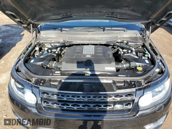 2016 Land Rover Range Rover Sport V6 HSE with VIN SALWR2VF5GA557881, listed as a Copart auction lot 54017675 with 106,189 mi miles and Clean Title. Bid and sale history available at carsss.com. Image 12.