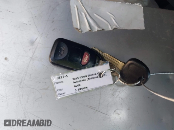 2015 Hyundai Elantra SE with VIN 5NPDH4AE7FH592603, listed as a IAAI auction lot 42155612 with 128,251 mi miles and . Bid and sale history available at DreamBid. Image 11.