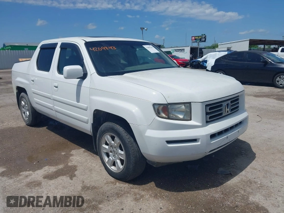 2007 Honda Ridgeline RTL z VIN 2HJYK16537H527957, wystawiony jako IAAI lot #42098143 z przebiegiem 233 163 mil mil oraz . Historia ofert i sprzedaży dostępna na DreamBid. Obrazek 1.