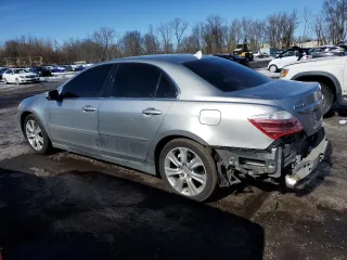 2009 Acura RL Tech Pkg with VIN JH4KB26659C002380, listed as a Copart auction lot 45475645 with 222,875 mi miles and Salvage Title. Bid and sale history available at carsss.com. Image 2.