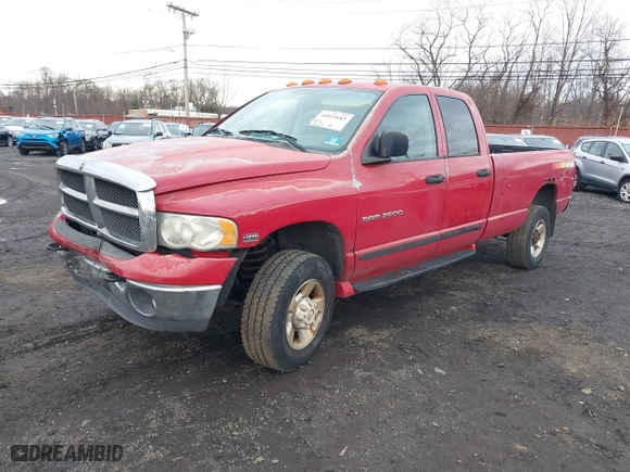 2003 Dodge Ram 2500 ST with VIN 3D7KU28D83G817481, listed as a IAAI auction lot 41015683 with 79,747 mi miles. Bid and sale history available at carsss.com. Image 19.