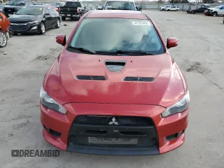 2015 Mitsubishi Lancer Evolution GSR with VIN JA32W8FV5FU014212, listed as a Copart auction lot 44785485 with 81,856 mi miles and Salvage Title. Bid and sale history available at carsss.com. Image 5.