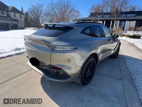 2023 Aston Martin DBX with VIN SD7VUJAW0PTV08884, listed as a Copart auction lot 46737165 with 8,723 mi miles and Clean Title. Bid and sale history available at carsss.com. Image 4.