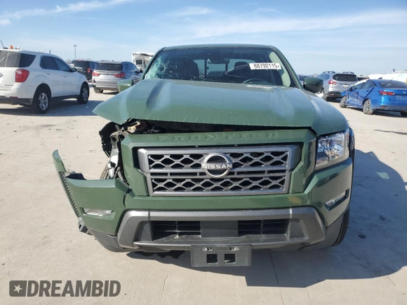 2022 Nissan Frontier Pro-X with VIN 1N6ED1EJ3NN604795, listed as a Copart auction lot 88792115 with 62,856 mi miles and Salvage title. Bid and sale history available at DreamBid. Image 4.