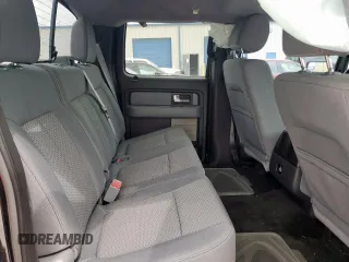2012 Ford F-150 XL with VIN 1FTFW1ETXCFB32623, listed as a Copart auction lot 54597435 with 210,722 mi miles and Salvage Title. Bid and sale history available at DreamBid. Image 10.