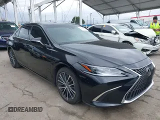 2023 Lexus ES with VIN 58ADA1C10PU035654, listed as a IAAI auction lot 41808924 with 40,929 mi miles. Bid and sale history available at carsss.com. Image 1.