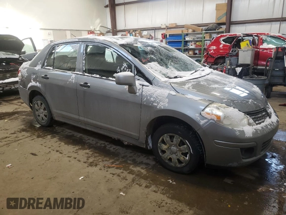 2010 Nissan Versa 1.6 with VIN 3N1CC1APXAL442278, listed as a Copart auction lot 45135045 with 166,598 mi miles and Salvage Title. Bid and sale history available at carsss.com. Image 4.