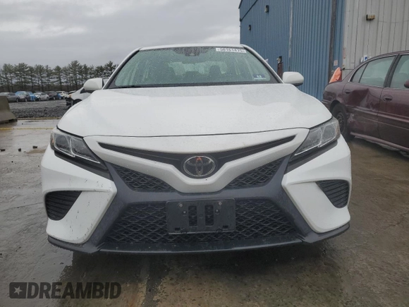 2019 Toyota Camry LE with VIN 4T1B11HK4KU715047, listed as a Copart auction lot 50161415 with 108,958 mi miles and Salvage Title. Bid and sale history available at carsss.com. Image 5.