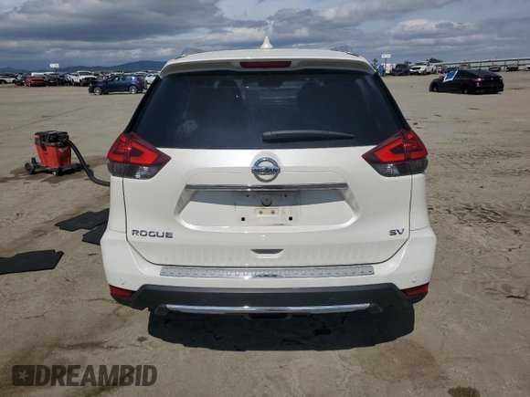 2019 Nissan Rogue SV with VIN JN8AT2MT4KW258912, listed as a Copart auction lot 50789385 with 76,068 mi miles and Salvage Title. Bid and sale history available at carsss.com. Image 6.