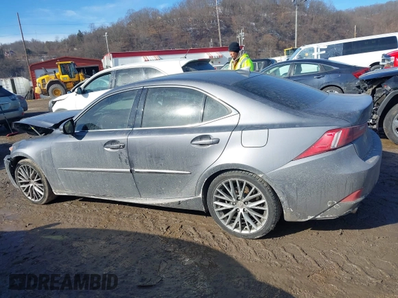 2015 Lexus IS 250 with VIN JTHCF1D23F5021657, listed as a IAAI auction lot 41452874 with 65,613 mi miles and . Bid and sale history available at DreamBid. Image 14.