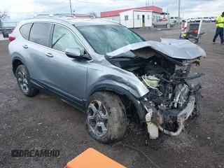 2018 Honda CR-V EX-L with VIN 7FARW2H81JE058539, listed as a IAAI auction lot 41965641 with 92,399 mi miles. Bid and sale history available at carsss.com. Image 1.